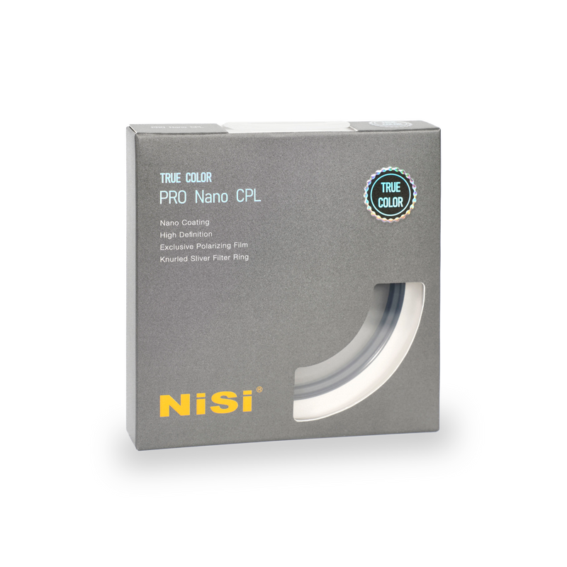 NiSi circular polariser filter box